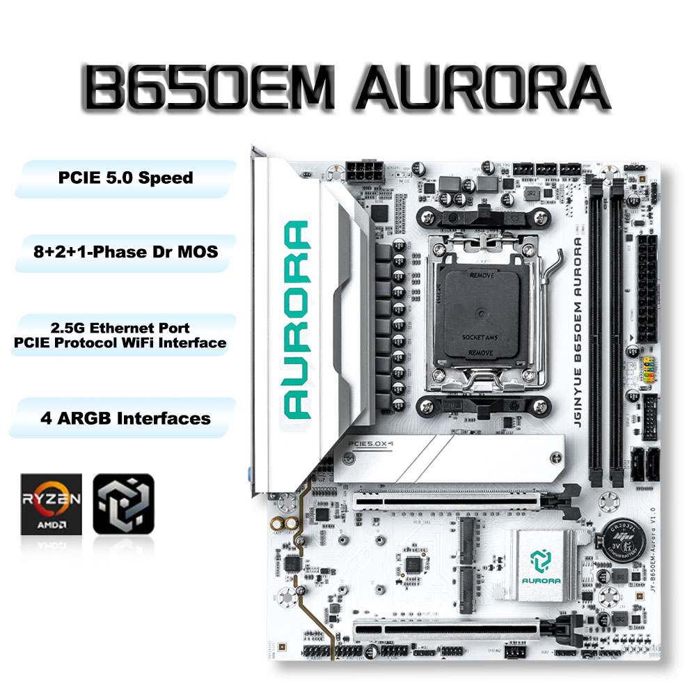 Gaming B650 MATX AMD AM5 DDR5  - đánh giá và giá Am5 Micro Atx Pcie 5.0 Motherboard