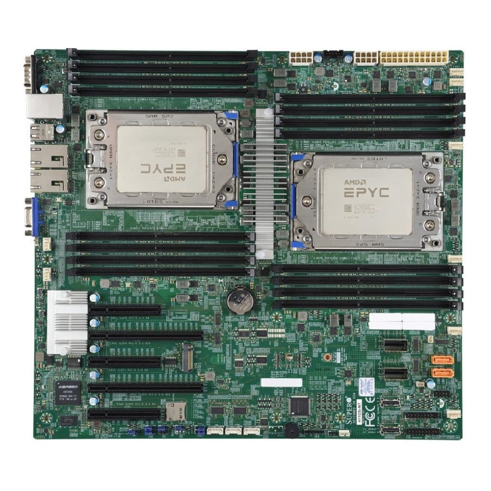Combo Box Supermic H11DSi-NT M - đánh giá và giá Dual Socket Sp3 Epyc Motherboard