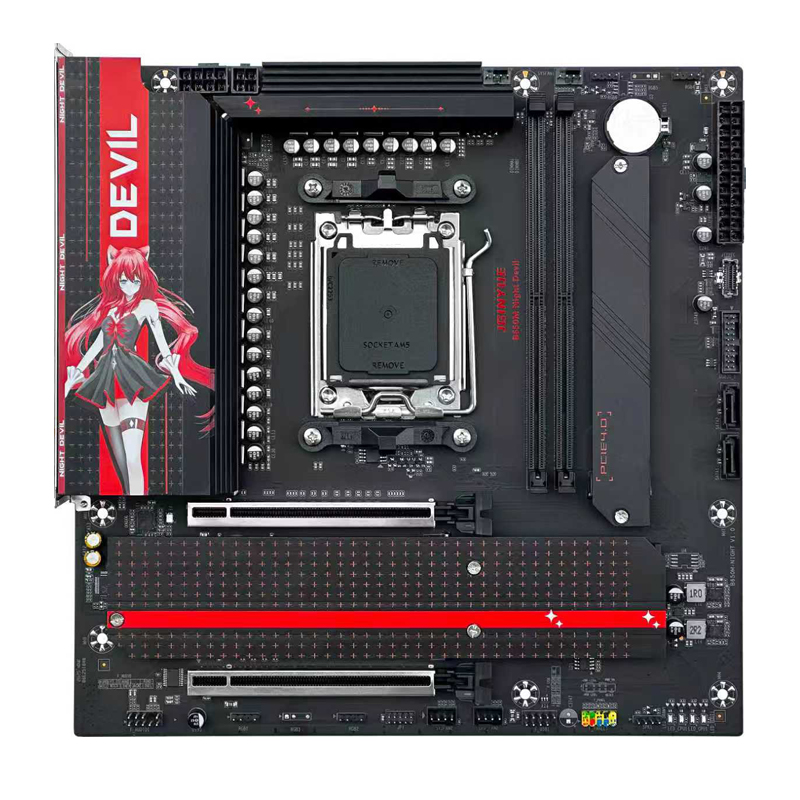 JGINYUE B650M Night Devil Moth - đánh giá và giá X870E Atx Motherboard