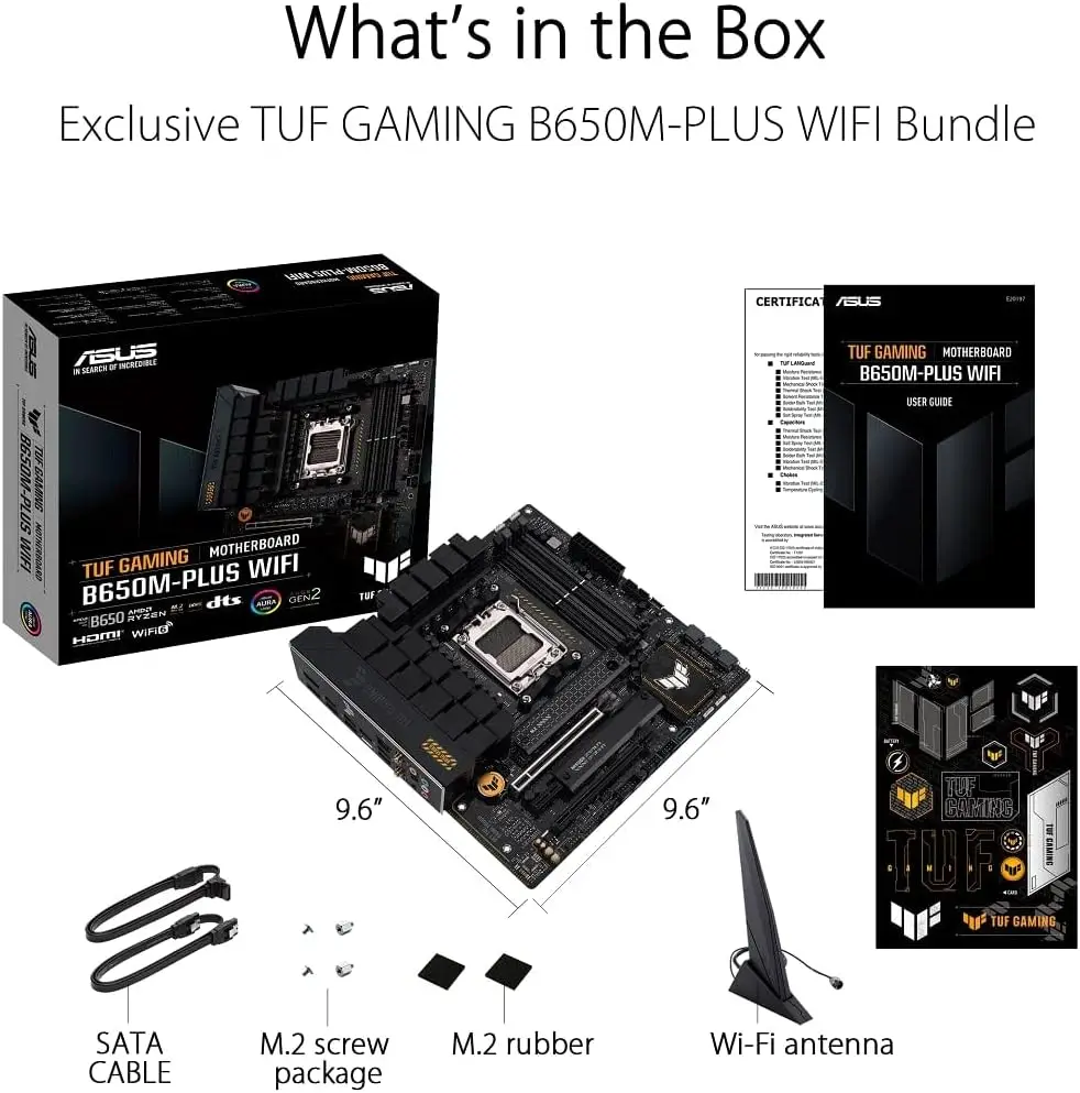 ASUS TUF GAMING B650M PLUS WIF - đánh giá và giá X870E Atx Motherboard