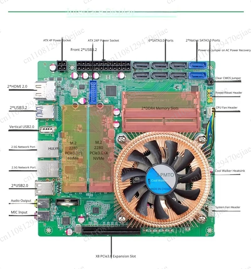 SZBOX NAS Motherboard - AMD Ry - đánh giá và giá Mini Itx Dual 2.5G Nas Motherboard