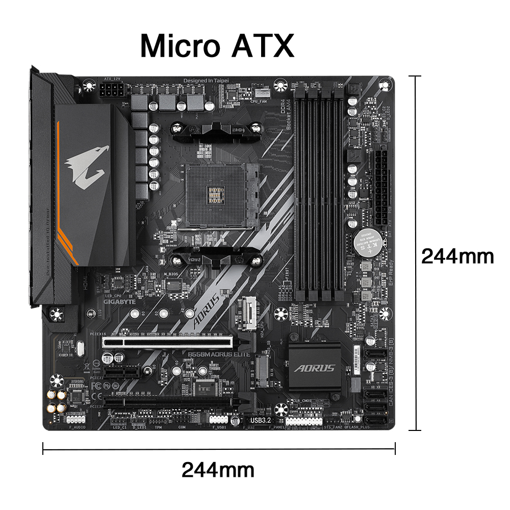 GIGABYTE New B550M AORUS ELITE - đánh giá và giá X870E Atx Motherboard